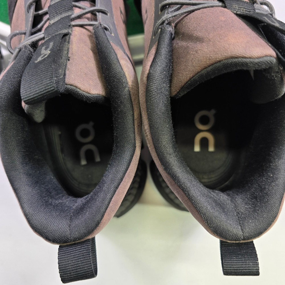 On Cloud Hi Eclipse Mid Top Sneakers Shoes Mens 11 Black/Brown 28.99486 Cloudtec - Picture 8 of 15